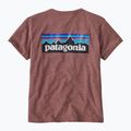 Dámské tričko  Patagonia P-6 Logo Responsibili-Tee dulse mauve 2