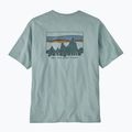 Pánské tričko Patagonia '73 Skyline Organic thermal blue 5