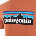 Pánské trekingové tričko  Patagonia P-6 Logo Responsibili-Tee redtall rust 4