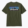 Pánské trekingové tričko  Patagonia P-6 Logo Responsibili-Tee torrey pine green 3