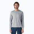 Pánské tričko Patagonia Cap Cool Daily Graphic Shirt-Waters Longsleeve boardshort logo abalone blue/feather grey