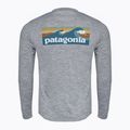 Pánské tričko Patagonia Cap Cool Daily Graphic Shirt-Waters Longsleeve boardshort logo abalone blue/feather grey 2