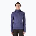 Dámská softshellová bunda Patagonia R1 Hybrid Pullover Hoody solstice purple