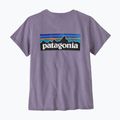 Dámské tričko Patagonia P-6 Logo Responsibili-Tee concrete purple 2