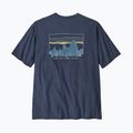 Pánské tričko Patagonia '73 Skyline Organic new navy 2