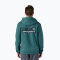 Mikina  Patagonia Boardshort Logo Uprisal Hoody wetland blue 2