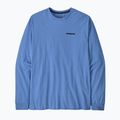 Pánské tričko longsleeve Patagonia P-6 Logo Responsibili abundant blue 2