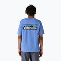 Pánské tričko Patagonia P-6 Logo Responsibili-Tee abundant blue 2