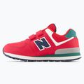 Dětské boty New Balance 574's V1 red 10