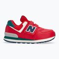 Dětské boty New Balance 574's V1 red 2