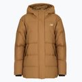 Dámská péřová bunda New Balance NBX Soft Alpine Icon Down brown