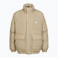 Pánská péřová bunda New Balance NBX Academy Mix Down beige