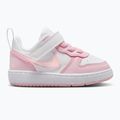 Dětské boty do vody Nike Court Borough Low Recraft white/pink foam