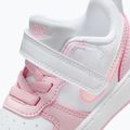 Dětské boty do vody Nike Court Borough Low Recraft white/pink foam 6