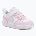 Dětské boty do vody Nike Court Borough Low Recraft white/pink foam