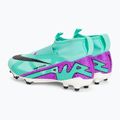 Dětské kopačky Nike Jr Mercurial Superfly 9 Pro FG hyper turquoise/black/ white/fuchsia dream 3