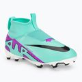 Dětské kopačky Nike Jr Zoom Mercurial Superfly 9 Academy FG/MG hyper turquoise/black/ white/fuchsia dream