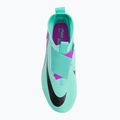 Dětské kopačky Nike Jr Zoom Mercurial Superfly 9 Academy FG/MG hyper turquoise/black/ white/fuchsia dream 6