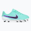 Dětské kopačky Nike Jr Legend 10 Academy FG/MG hyper turquoise/fuchsia dream/black 2