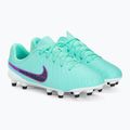 Dětské kopačky Nike Jr Legend 10 Academy FG/MG hyper turquoise/fuchsia dream/black 4