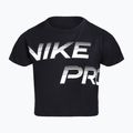 Dětské tričko Nike Pro Dri-Fit Cropped černé