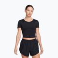 Dámské tréninkové tričko Nike One Fitted Dri-Fit Cropped Top black