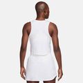 Dámské tréninkové tričko Nike One Classic Dri-Fit Cropped Tank white 3