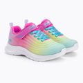 SKECHERS Jumpsters 2.0 Blurred Dreams pink/multi dětské tenisky 4