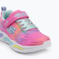 Dětské boty SKECHERS S-Lights Wavy Beams pink/multi 7