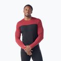 Pánské termo tričko longsleeve Smartwool Classic Thermal Merino Base Layer Colorblock Crew black