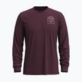 Pánské tričko longsleeve Smartwool Bear Stare Graphic eggplant