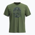 Pánské tričko  Smartwool Streets to Peaks Graphic fern green
