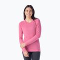 Dámská termoakční mikina Smartwool Merino 250 Baselayer Crew Boxed garden pink heather
