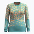 Dámská termoakční mikina Smartwool Intraknit Thermal Merino Base Layer Pattern Crew cascade 3