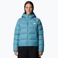 Dámská péřová bunda The North Face Hyalite Down Hoodie algae blue