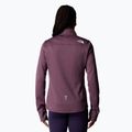 Dámská běžecká mikina The North Face Winter Warm Pro 1/4 Zip midnight mauve 3