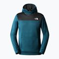 Pánská mikina  The North Face Reaxion Fleece P/O Hoodie midnight petrol dark heather 4