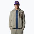 Pánská mikina  The North Face Mountain Athletics Full Zip Fleece clay grey/ cavern grey 4