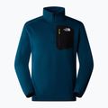 Pánská mikina  The North Face Crest 1/4 Zip midnight petrol/ black 4