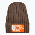 Pánská zimní čepice The North Face Heritage Ski Tuke smokey brown/orange 4