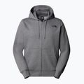 Pánská mikina The North Face Simple Dome Full Zip Hoodie medium grey heather 5