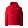 Dětská péřová bunda The North Face North Down Hooded red 5