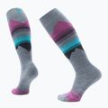 Dámské lyžařské ponožky Smartwool  Ski Targeted Cushion Pattern OTC pewter blue