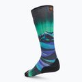Dámské lyžařské ponožky Smartwool  Ski Targeted Cushion Compression Print OTC black 2