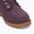 Dětské boty Timberland Premium 6 In Lace dark purple nubuk 7