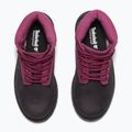 Dětské boty Timberland Premium 6 In Lace black nubuck/dark pink 14