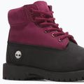 Dětské boty Timberland Premium 6 In Lace black nubuck/dark pink 15