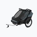 Dvojitý přívěs na kolo Thule Chariot Cab dark slate