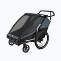Dvojitý přívěs na kolo Thule Chariot Cab dark slate 13