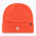 Zimní čepice 47 Brand MLB New York Yankees Centerfield orange